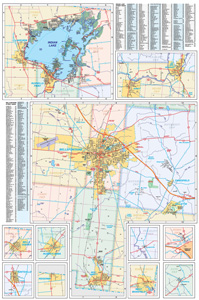 Logan County Back side Map